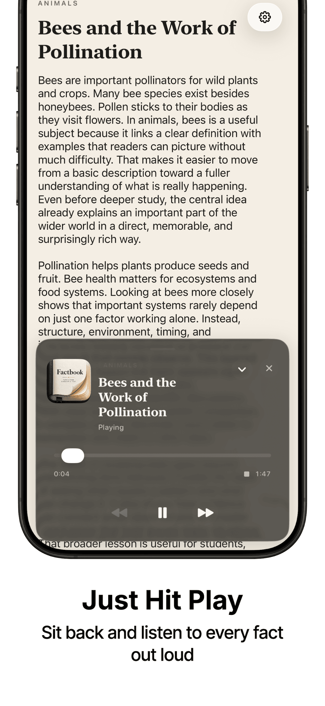 FactRead screenshot 3